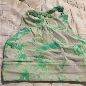 Hi back long line energy tie dye